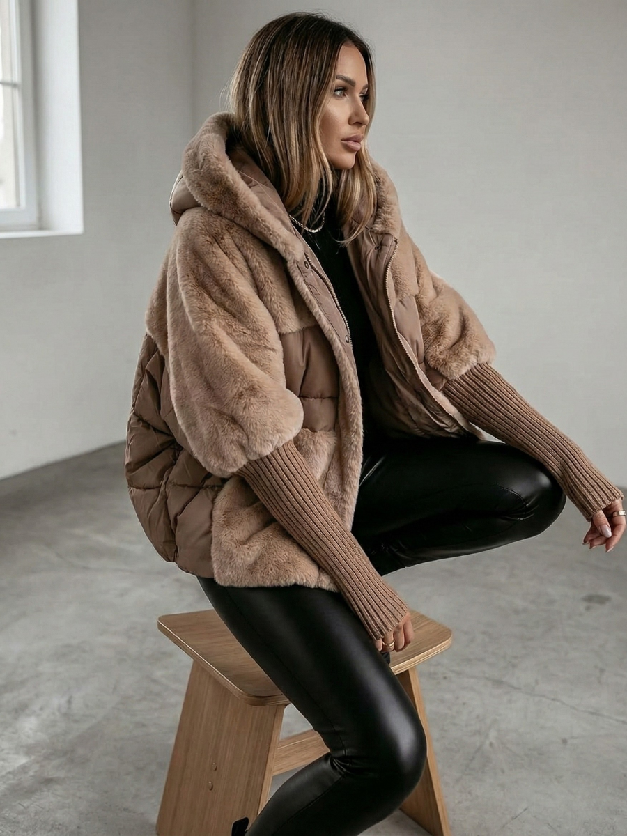 Doudoune femme à capuche – doublée