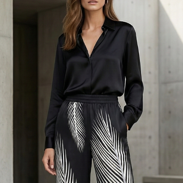 Pantalon ample style japonais & coréen