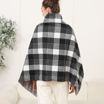 Couverture Chauffante à Carreaux Électrique USB