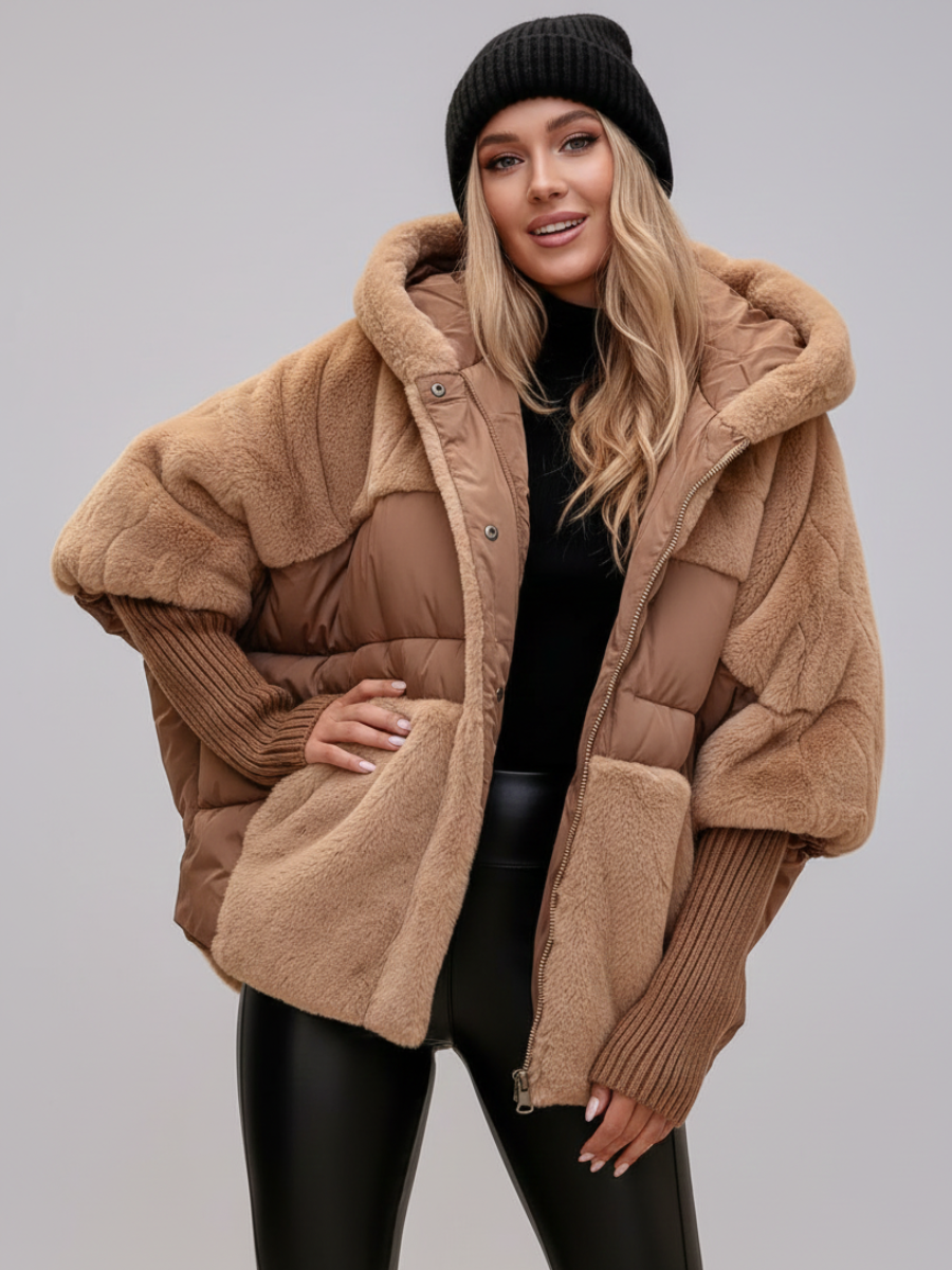 Doudoune femme à capuche – doublée